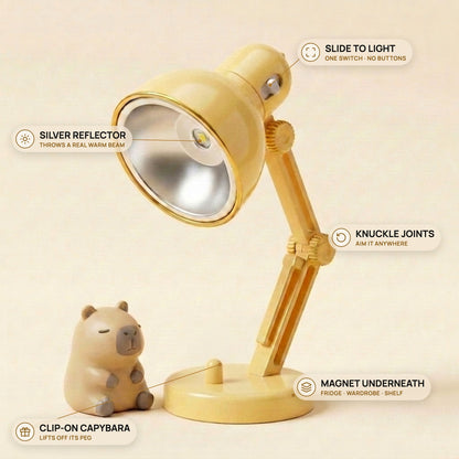 PERCH mini magnetic desk lamp - assorted colours