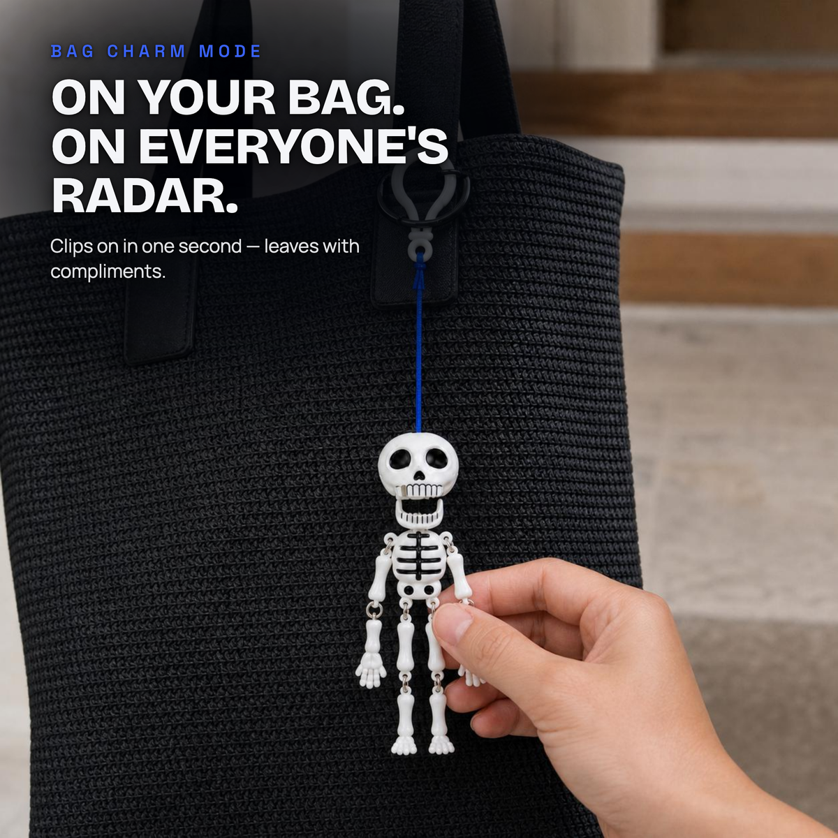 No Batteries. Just Bones on a String.