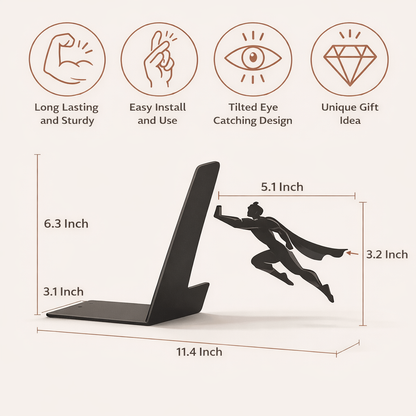 BRIK™ Magnetic Illusion Bookend