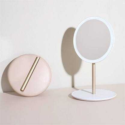 Foldable LED Vanity Mirror | Magnetic Travel Glow Mirror