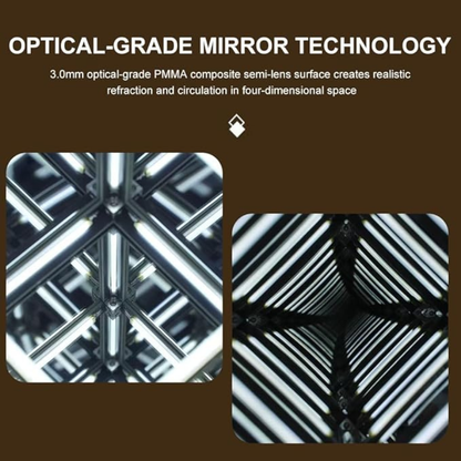 Hypercube 4D Infinity Light