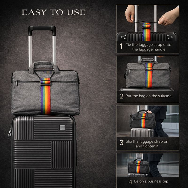 STRAPO™ | Adjustable Luggage Strap
