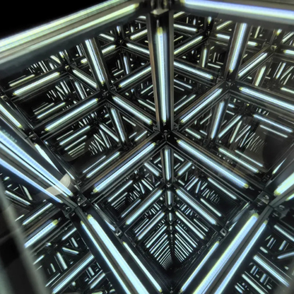 Hypercube 4D Infinity Light