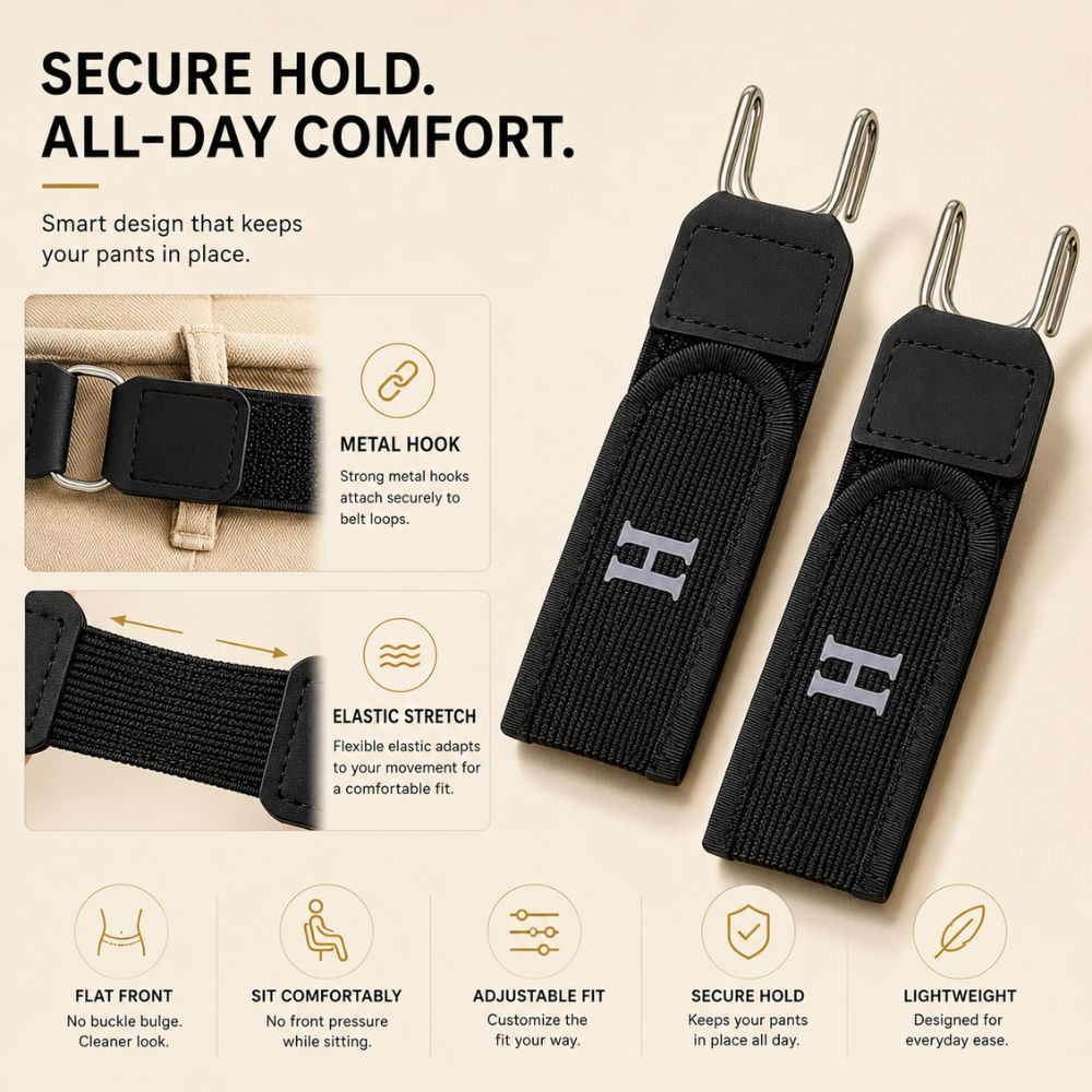 TUKR™ No-Buckle Comfort Belt