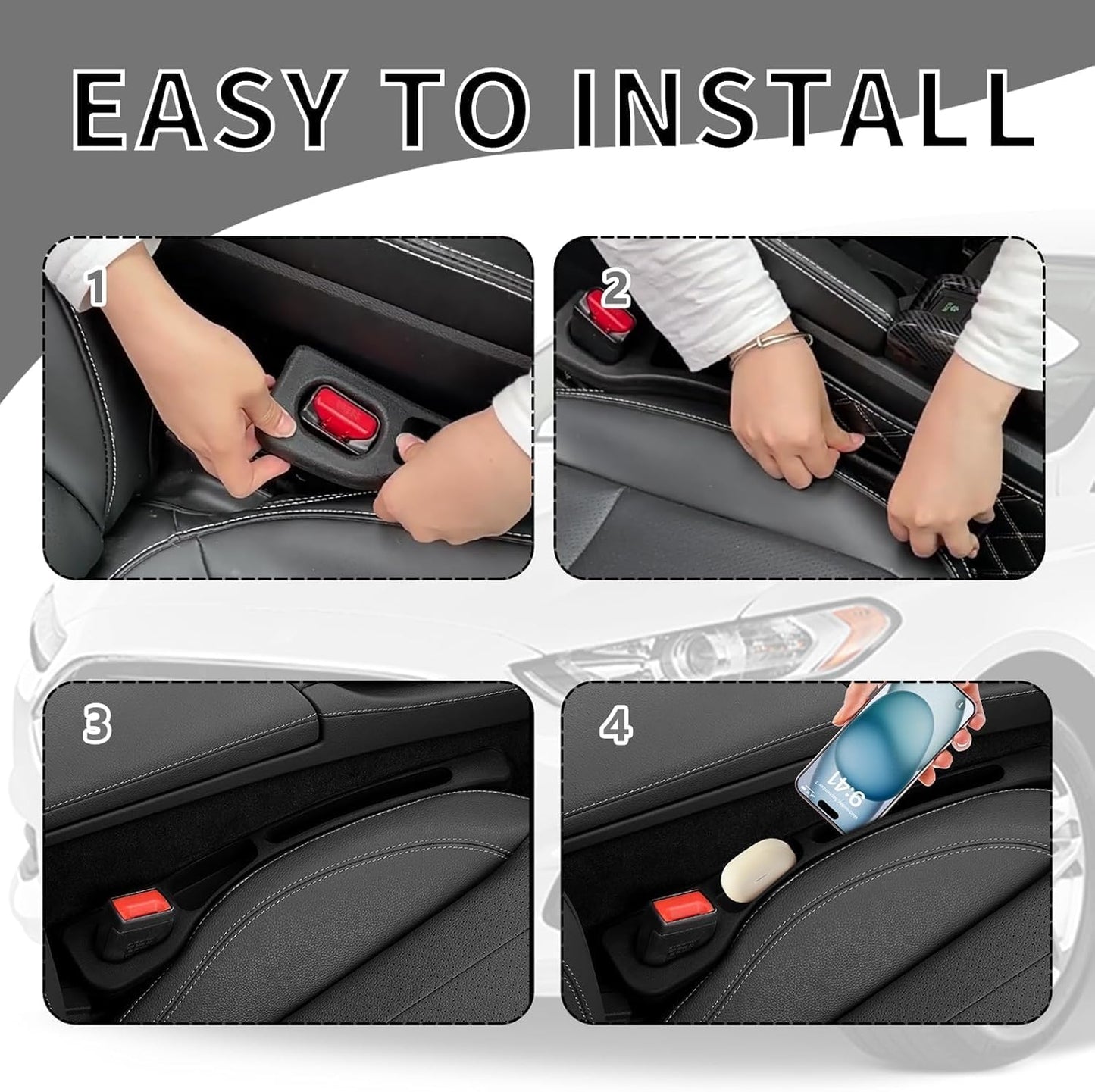 DropGuard™ Car Seat Gap Blocker