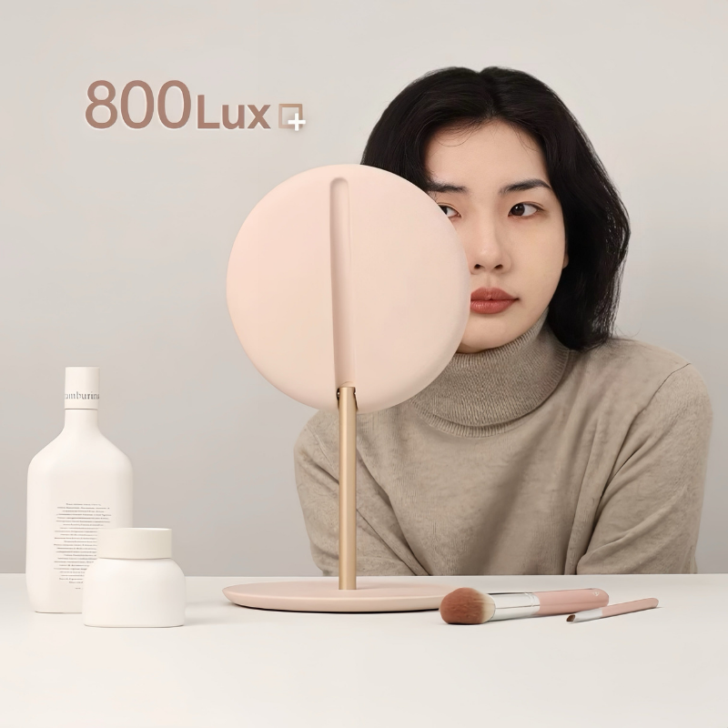 Foldable LED Vanity Mirror | Magnetic Travel Glow Mirror