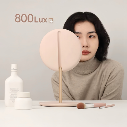 Foldable LED Vanity Mirror | Magnetic Travel Glow Mirror