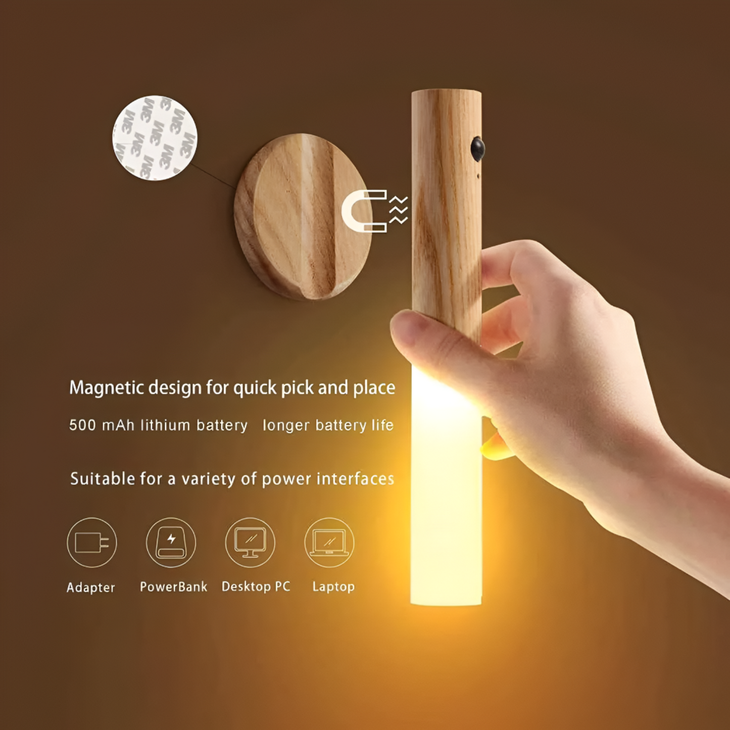 GlowBar™ | Motion Wall Light