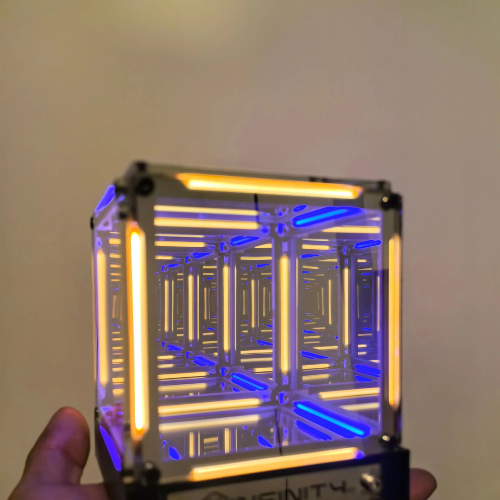 Hypercube 4D Infinity Light