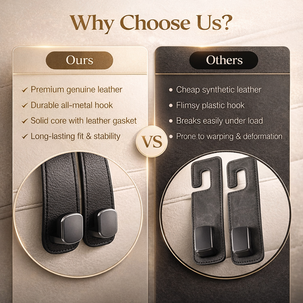 ANCHOR™ | Car Headrest Hanger (Pack of 2)