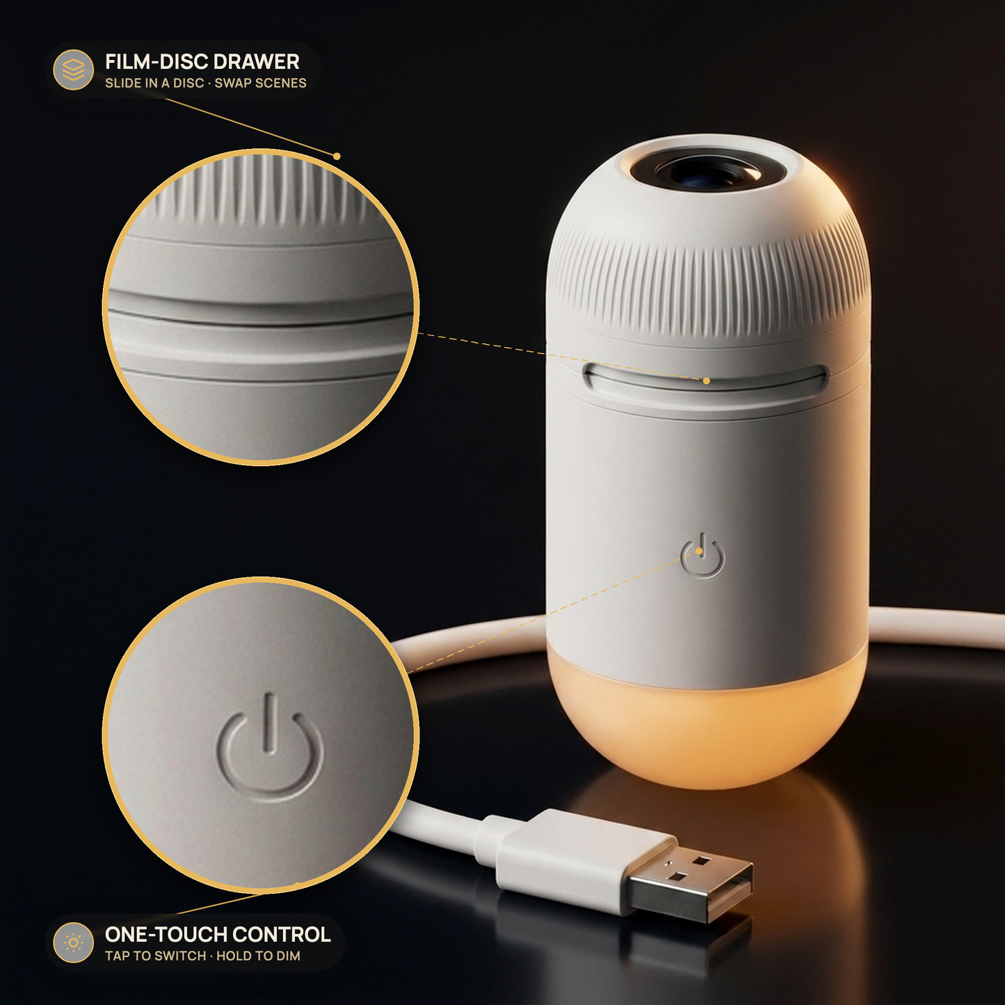 COSMO™| Galaxy Projector Night Light