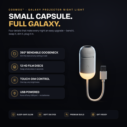 COSMO™| Galaxy Projector Night Light