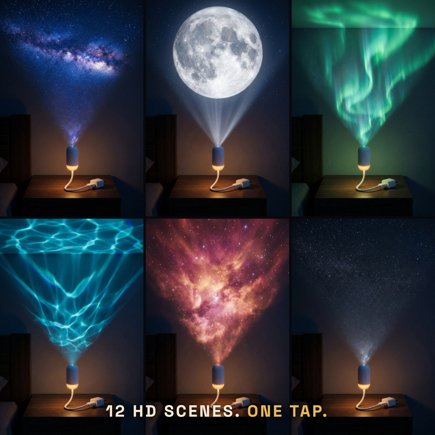 COSMO™| Galaxy Projector Night Light