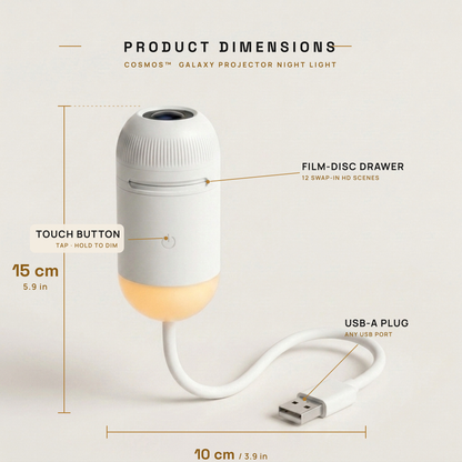 COSMO™| Galaxy Projector Night Light