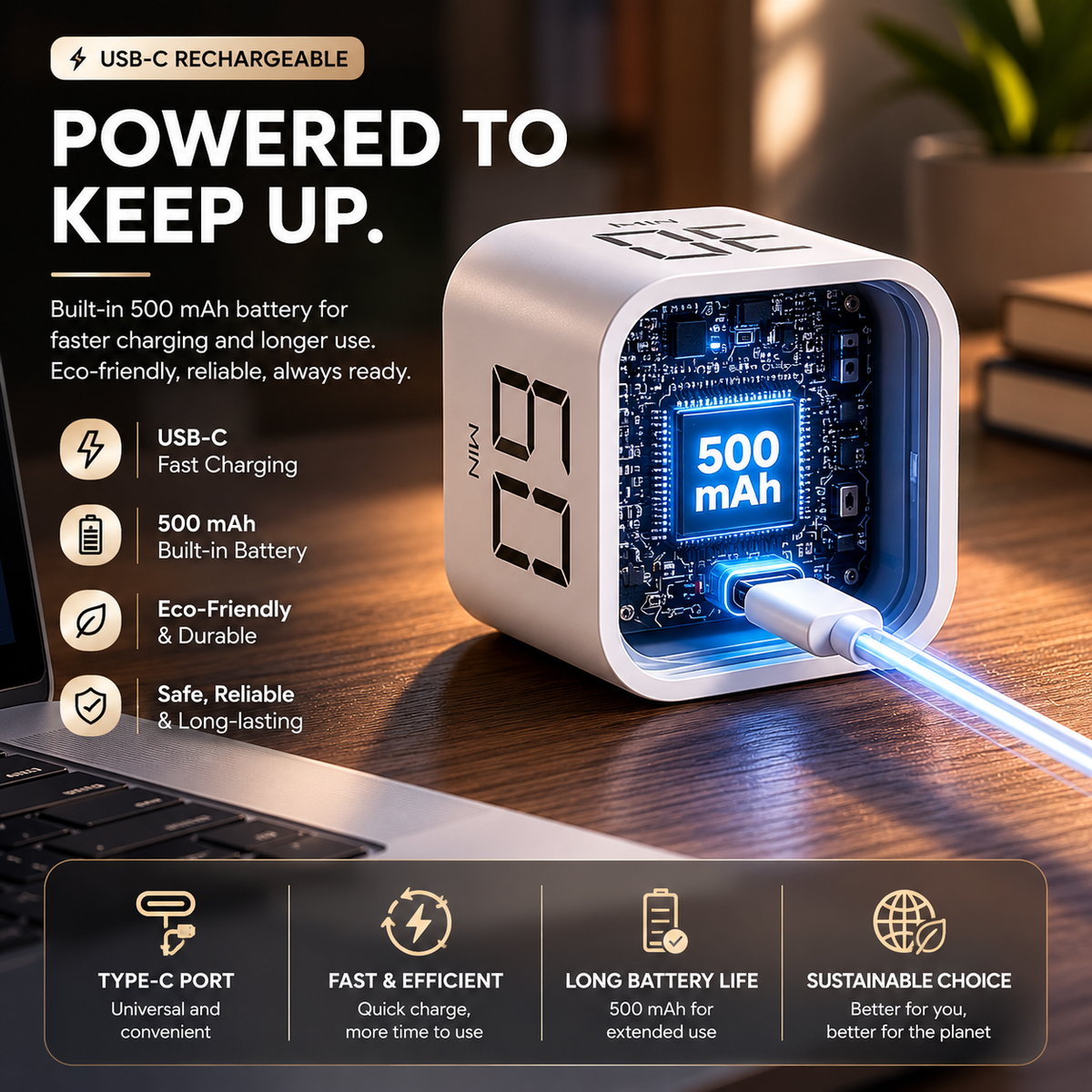 Powered To Keep Up.