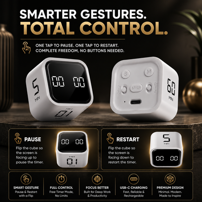 POMO™ | Pomodoro Timer Cube
