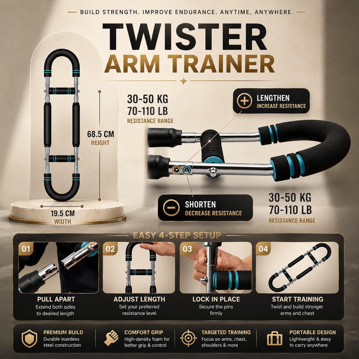 TORQ Pro™ | Adjustable Power Twister