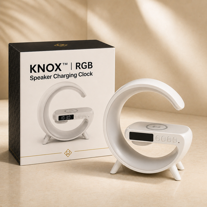 KNOX™  RGB Speaker Charging Clock