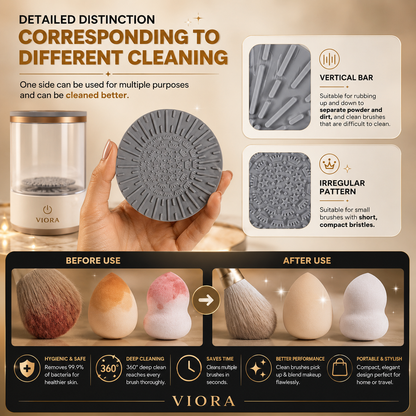 Viora™ Electric Makeup Brush Cleaner