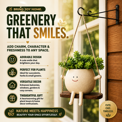 MIVA™ | Smiling Hanging Planter