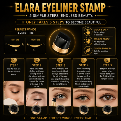 ELARA™ Wing Stamp Eyeliner