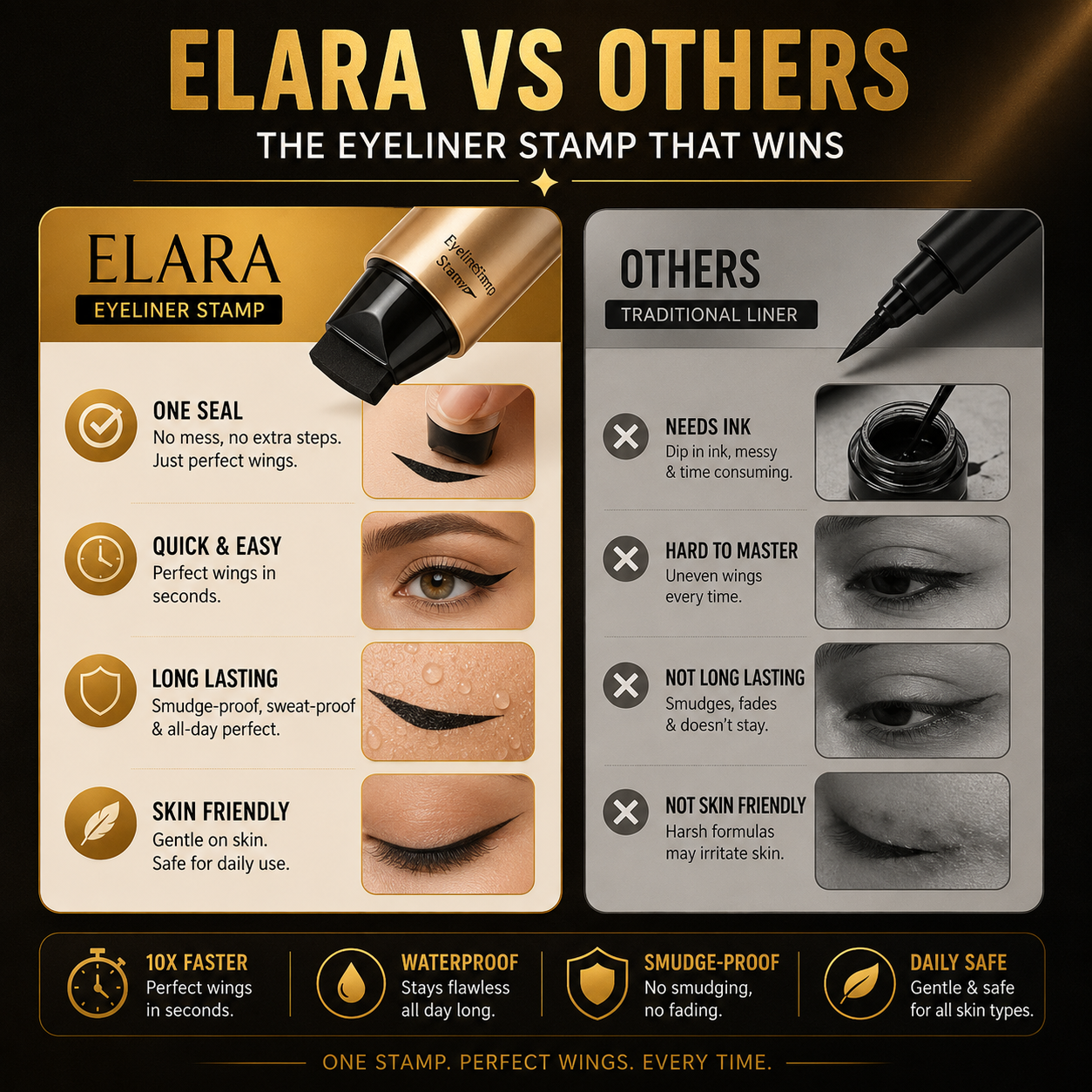 ELARA™ Wing Stamp Eyeliner