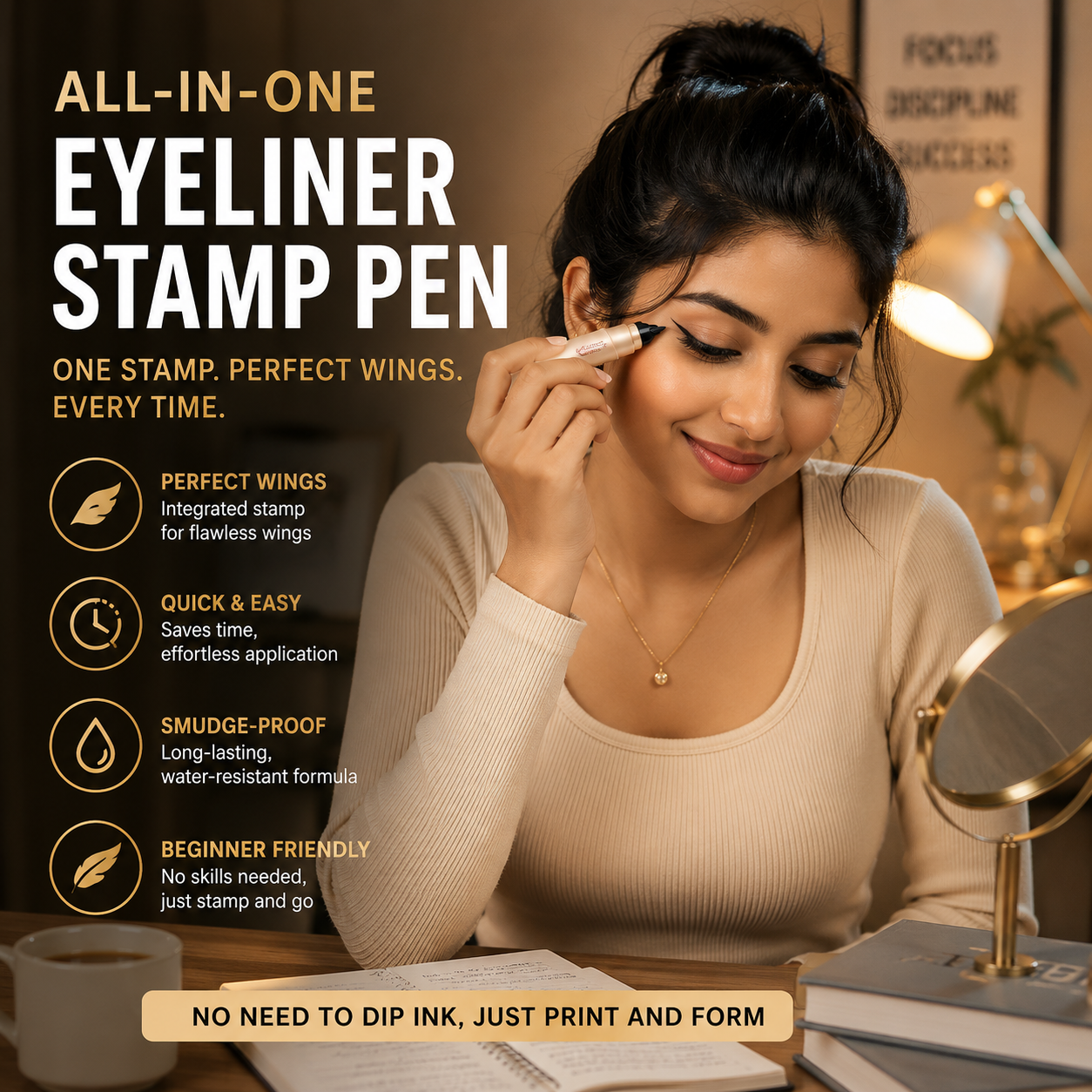 ELARA™ Wing Stamp Eyeliner