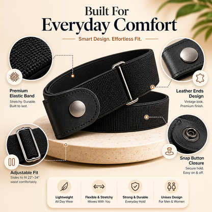 NIVO™ | No-Buckle Comfort Belt