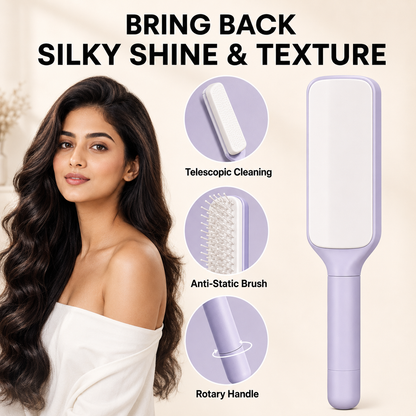 TRESS™ | Self-Cleaning Hair Brush