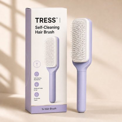 TRESS™ | Self-Cleaning Hair Brush
