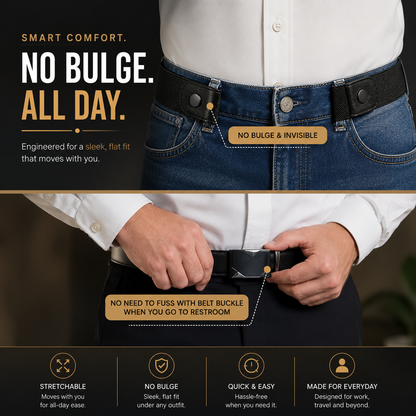 NIVO™ | No-Buckle Comfort Belt