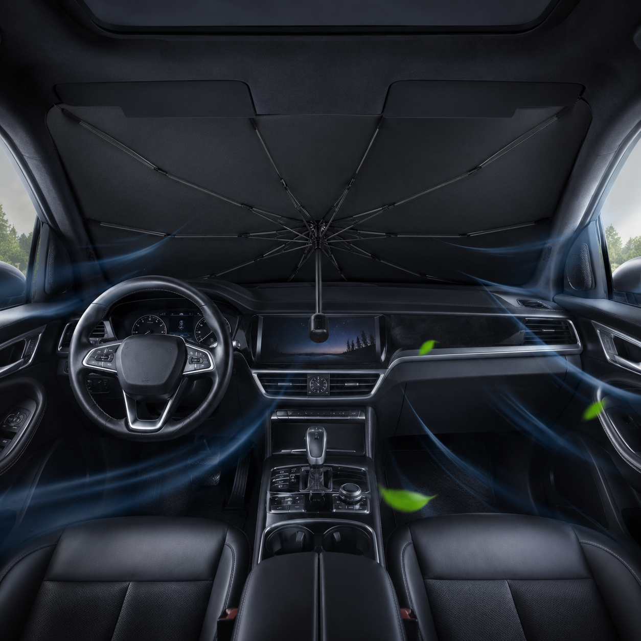 SOLBRELLA™ | Foldable Car Windshield Sunshade