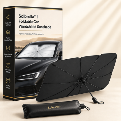 SOLBRELLA™ | Foldable Car Windshield Sunshade