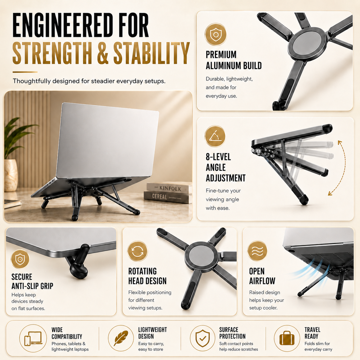 VOLTO™ | Foldable Magnetic Stand